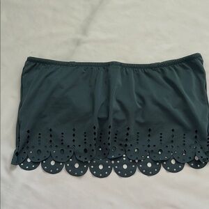 Fashion Forms Dark Gray Laser Cut Bandeau